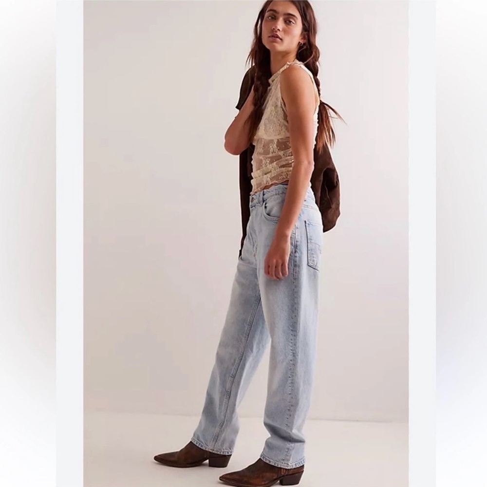 We The Free Zane Mid Rise Straight Jeans-Size 30